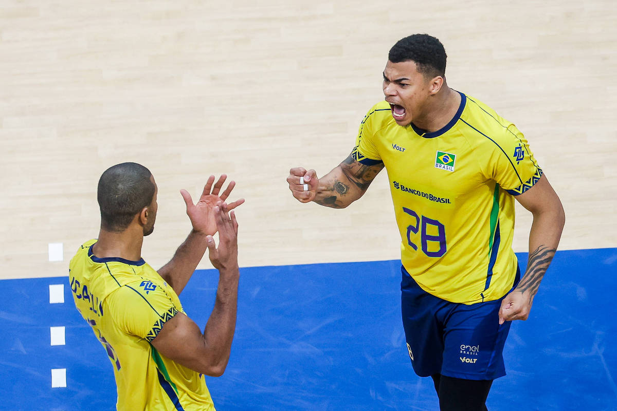 Brasil conquista vitória sobre a República Tcheca no Mundial de Vôlei – 16/09/2025