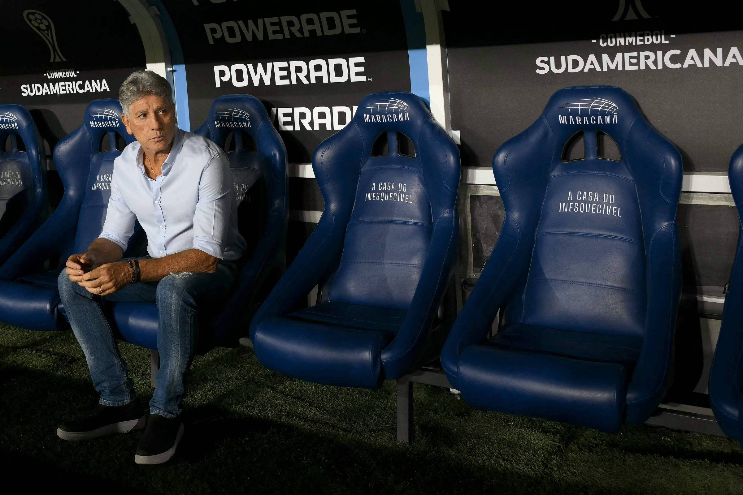 Renato Gaúcho se despede do Fluminense após eliminação na Sul-Americana