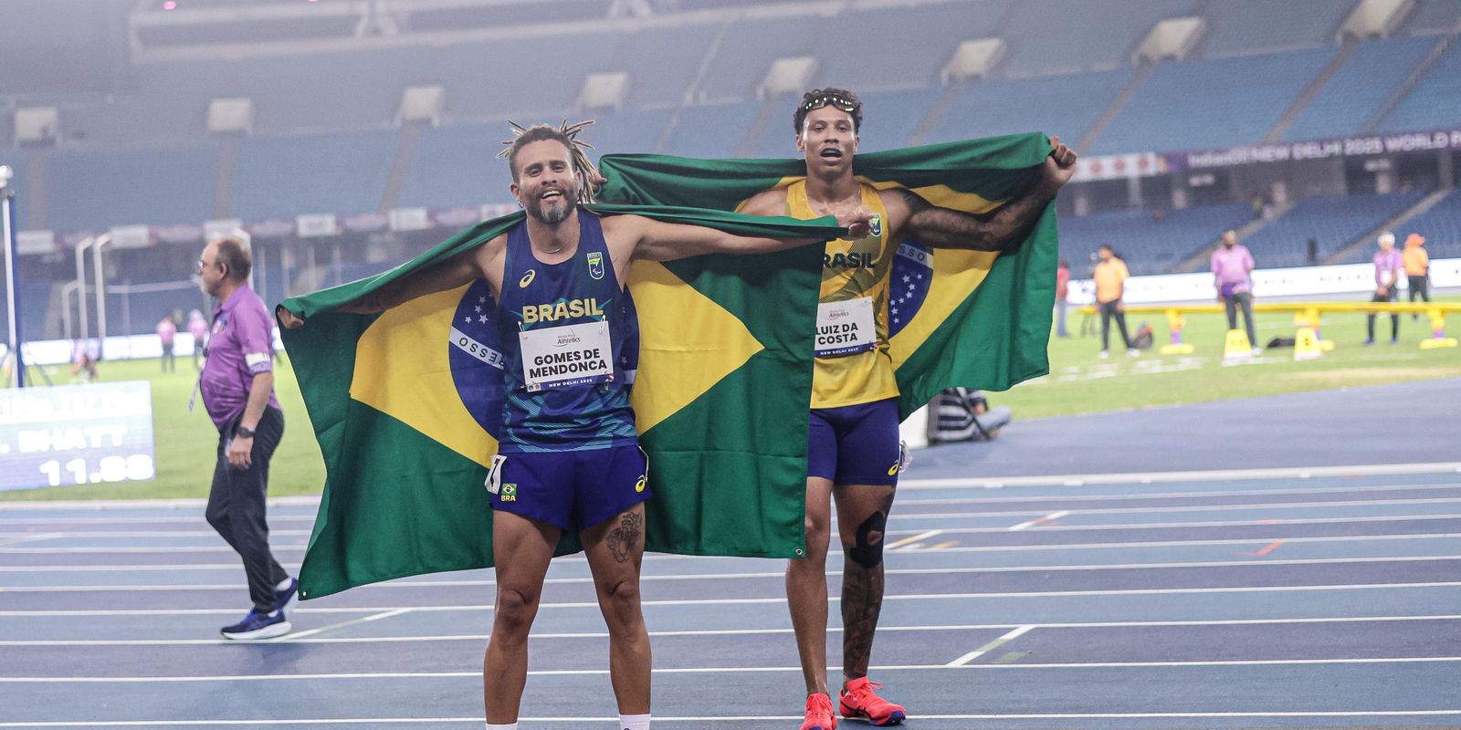 Brasil conquista 6 medalhas no segundo dia do Mundial de Atletismo Paralímpico