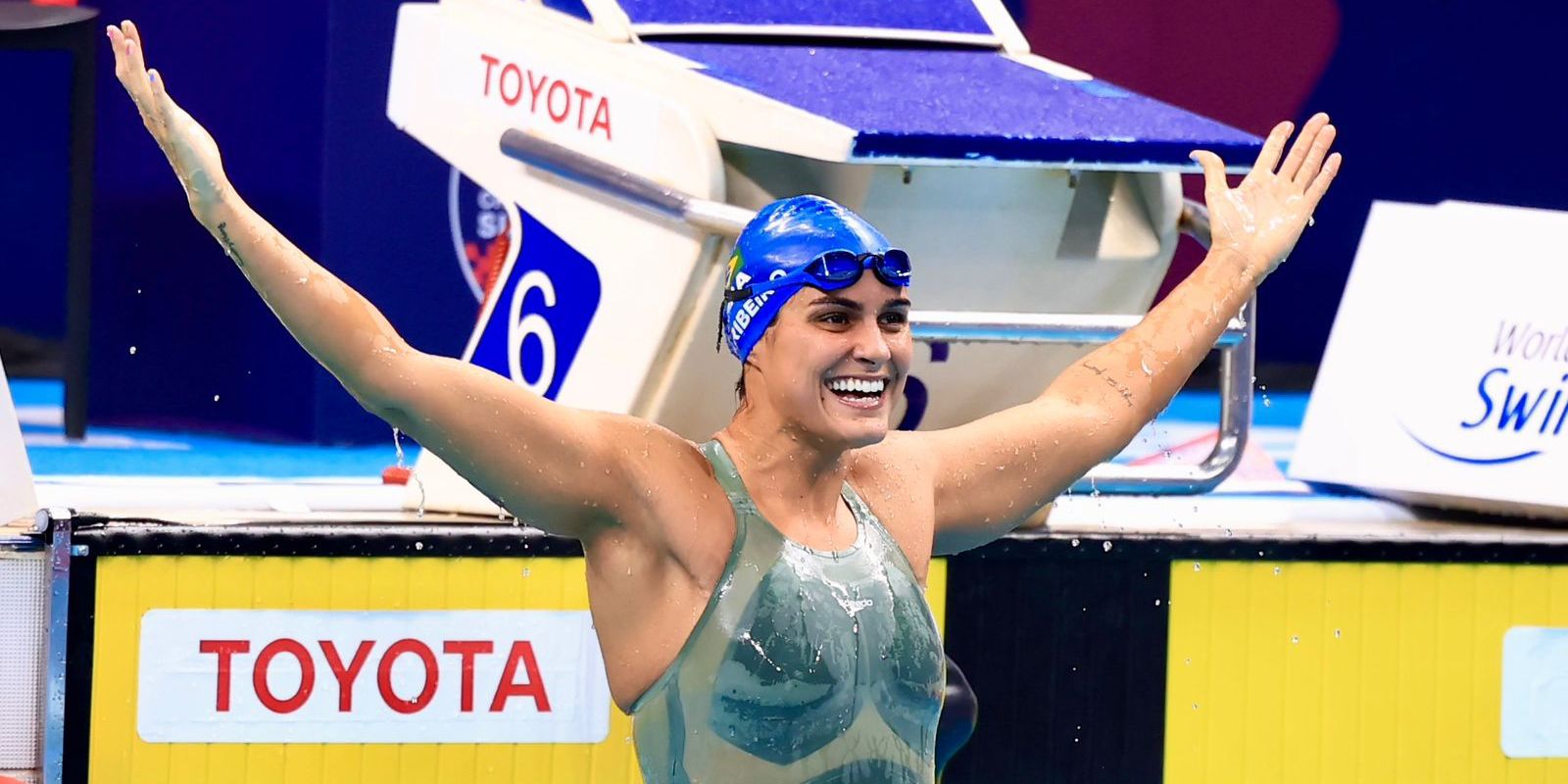 Brasil encerra Mundial de Natação Paralímpica com mais três medalhas