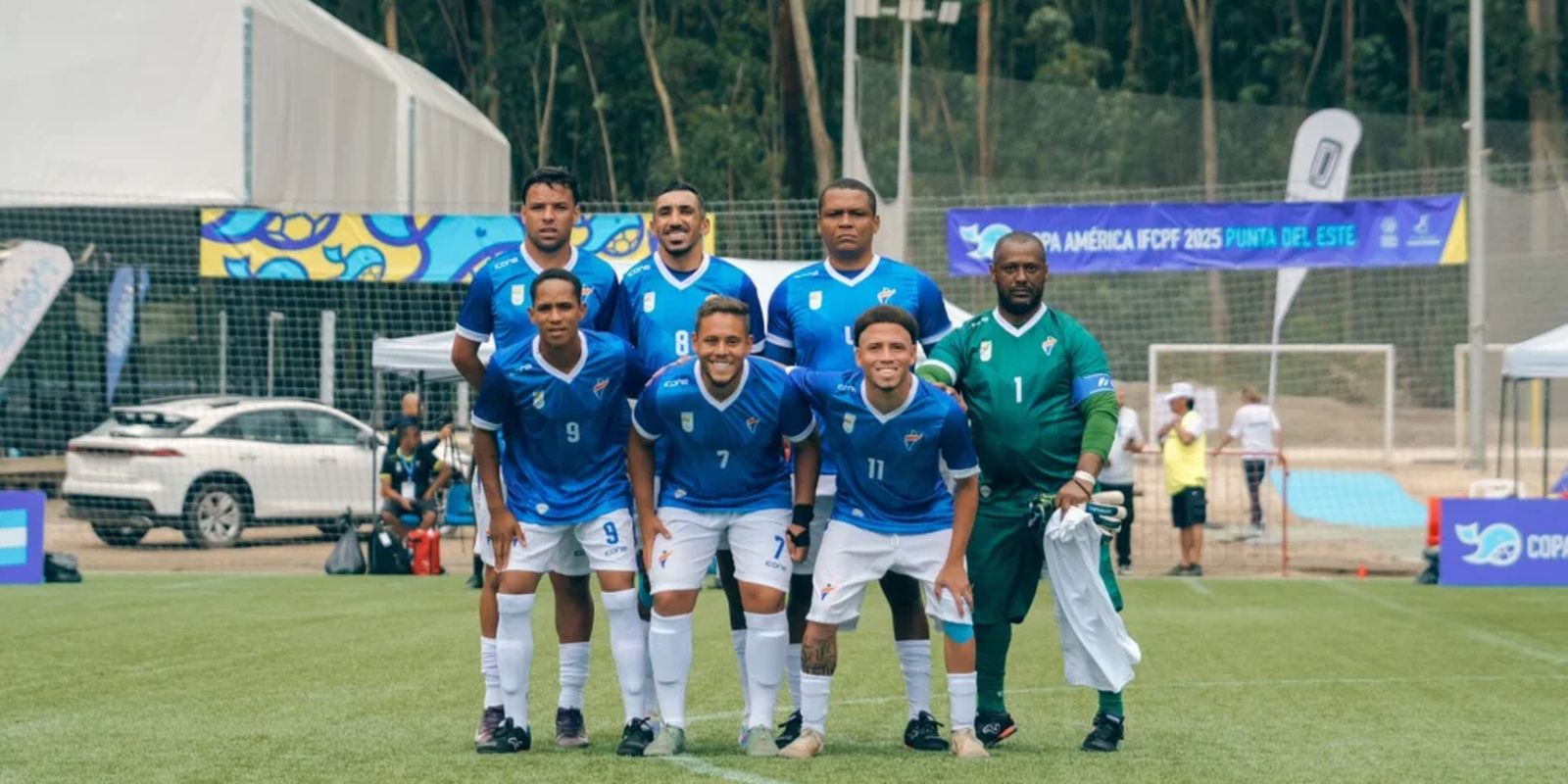 Brasil encerra fase de grupos da Copa América de Futebol PC com vitória de 8 a 0 sobre o Chile