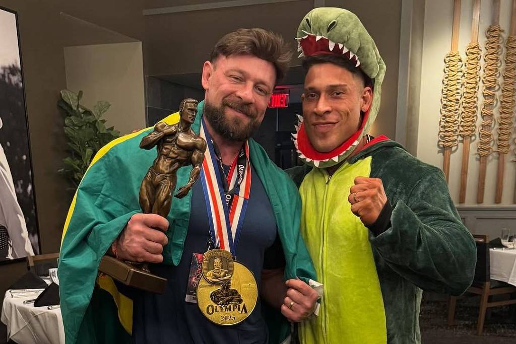 Treinador Pacholok conquista dois títulos no Mr. Olympia 2025 – 13/10/2025 – Músculo