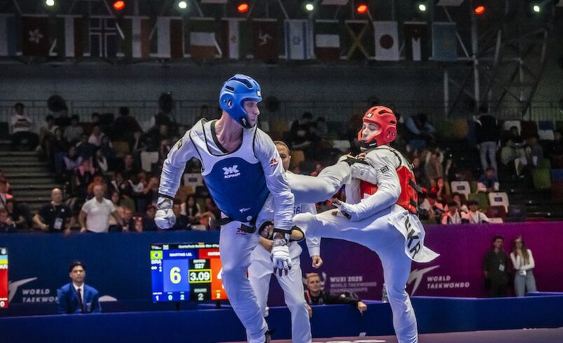 Brasil encerra terceiro dia do Mundial de Taekwondo sem conquistar medalhas