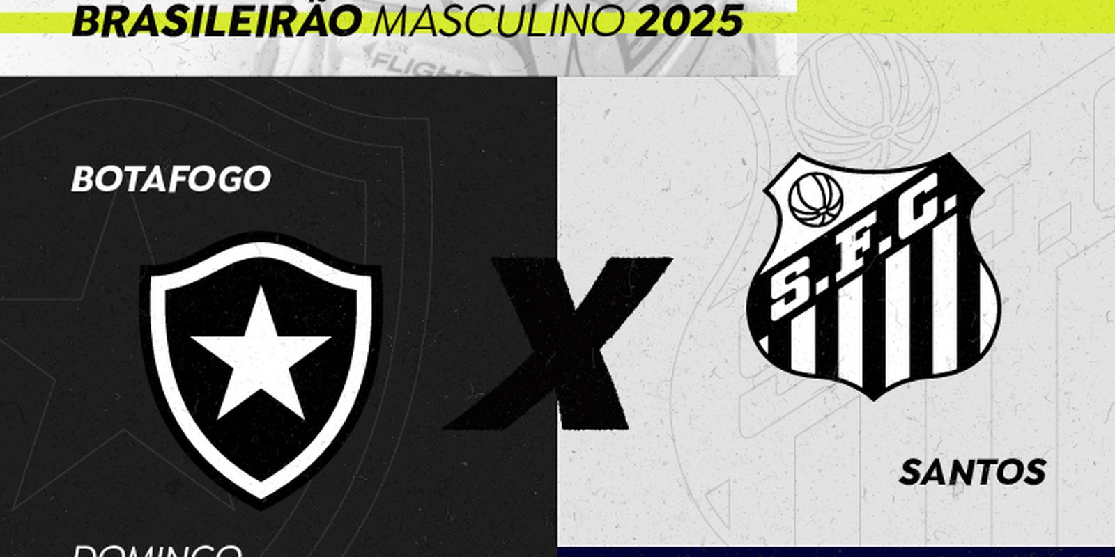 Rádio Nacional transmite ao vivo o confronto entre Botafogo e Santos neste domingo