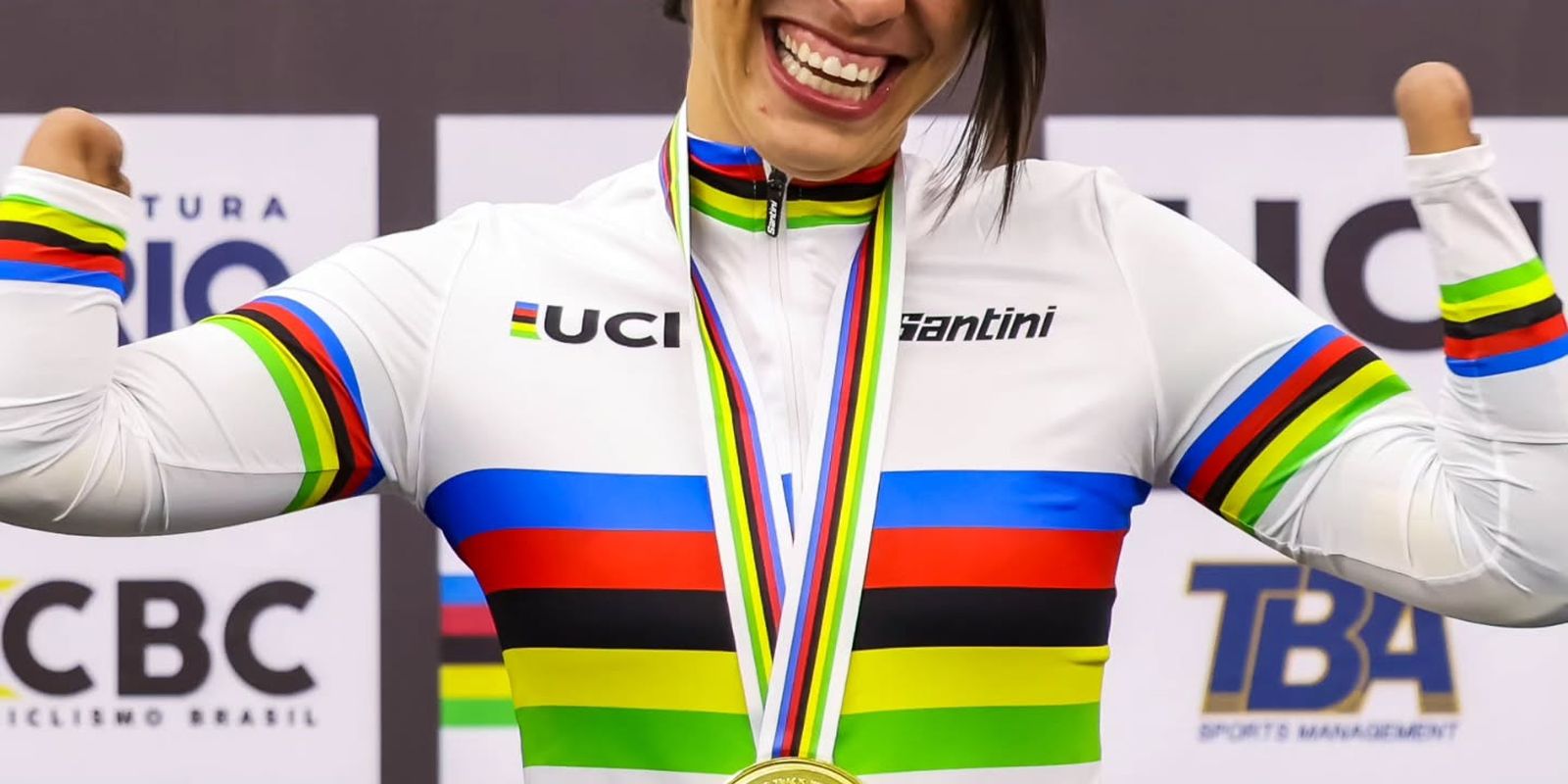 Sabrina Custódia conquista medalha de ouro e se torna a primeira recordista mundial de paraciclismo no Rio de Janeiro