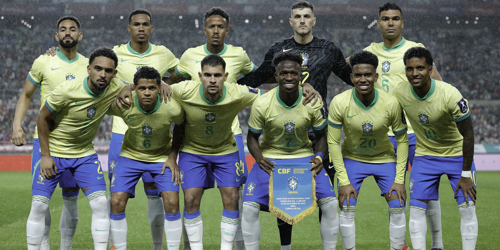 Seleção Brasileira enfrentará Senegal e Tunísia em amistosos finais de 2025