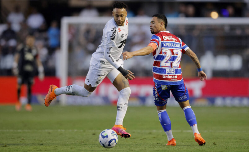 Neymar retoma os gramados e Santos empata com Fortaleza em partida de 01/11/2025
