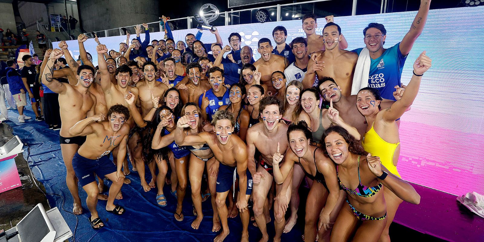 Minas conquista o Troféu José Finkel de Natação
