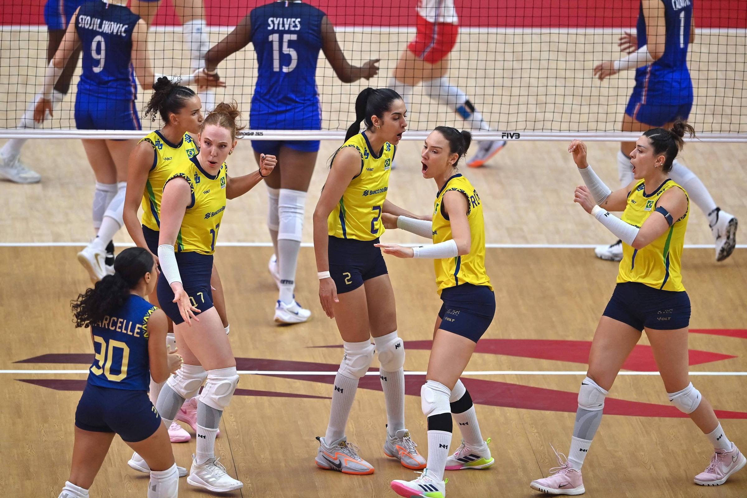Brasil derrota França e avança para as semifinais do Mundial de Vôlei – 04/09/2025 – Esporte