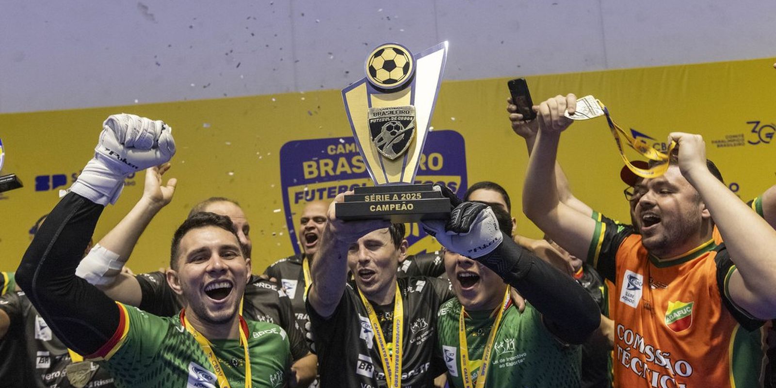 AGAFUC conquista oitavo título do Campeonato Brasileiro de Futebol de Cegos