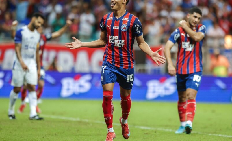 Bahia vence Confiança por goleada e conquista o pentacampeonato da Copa do Nordeste