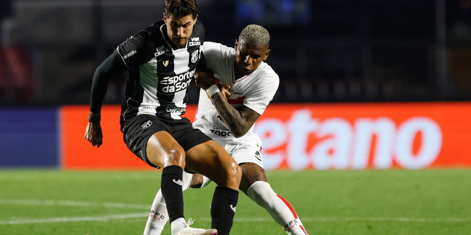 Ceará vence São Paulo na conclusão da 25ª rodada do Campeonato Brasileiro