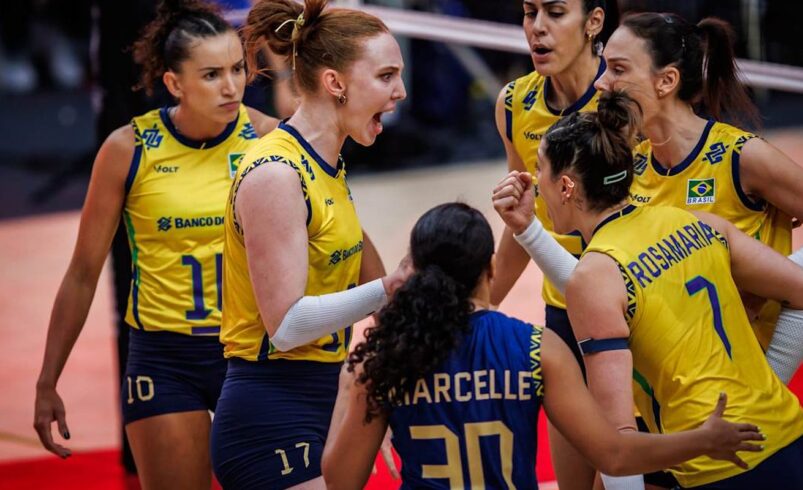 Brasil avança para a semifinal do Mundial de Vôlei Feminino