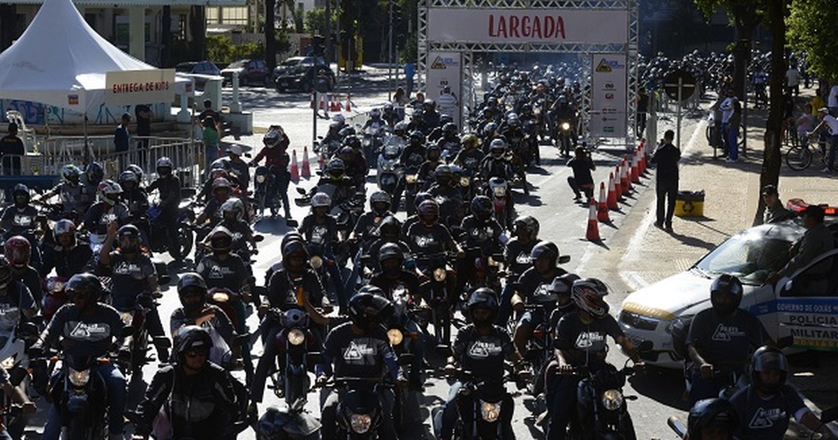 Mobilize 300 motociclistas em Goiânia pelo trânsito seguro
