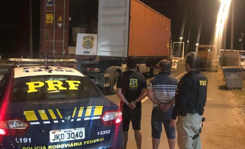 Caminhoneiro é preso no DF com carga roubada de R$ 400 mil