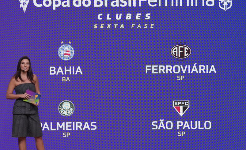 CBF realiza sorteio dos confrontos das semifinais da Copa do Brasil de Futebol Feminino