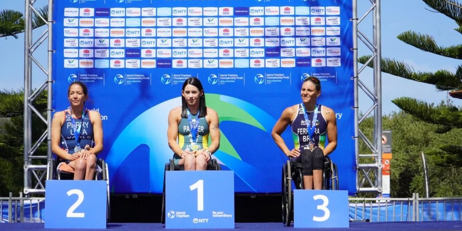 Jéssica Ferreira garante medalha de bronze no Mundial de Triatlo Paralímpico