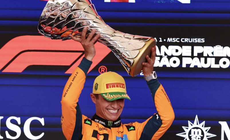 Fórmula 1: Lando Norris conquista o GP do Brasil e amplia liderança no campeonato