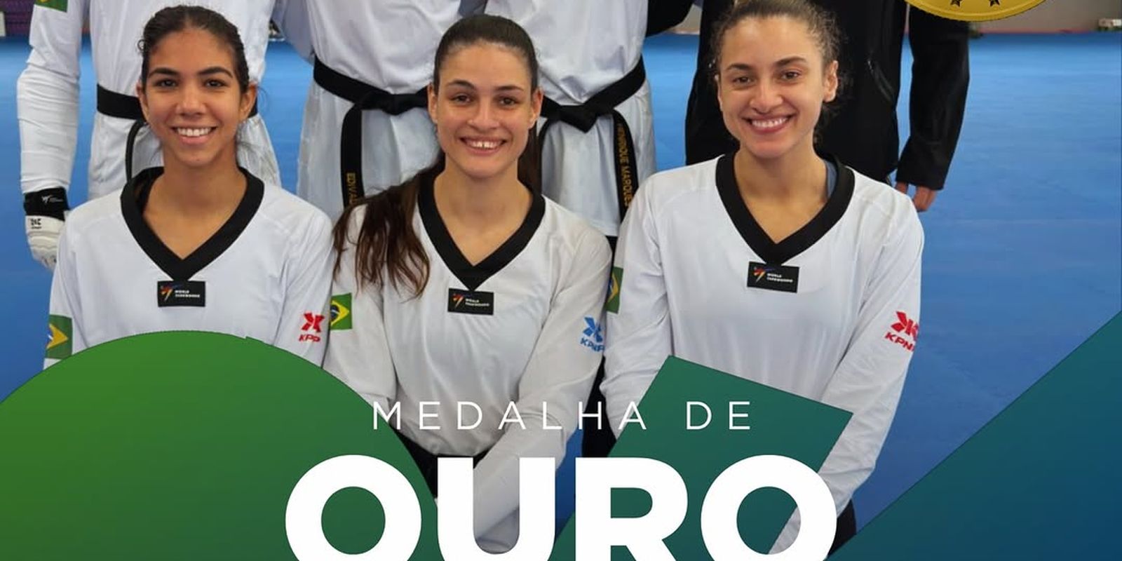 Brasil conquista terceiro título na Copa do Mundo de Taekwondo por Equipes na China