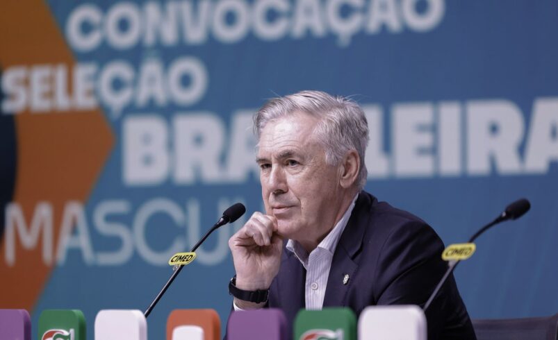 Carlo Ancelotti convoca seleção brasileira para os últimos amistosos de 2025