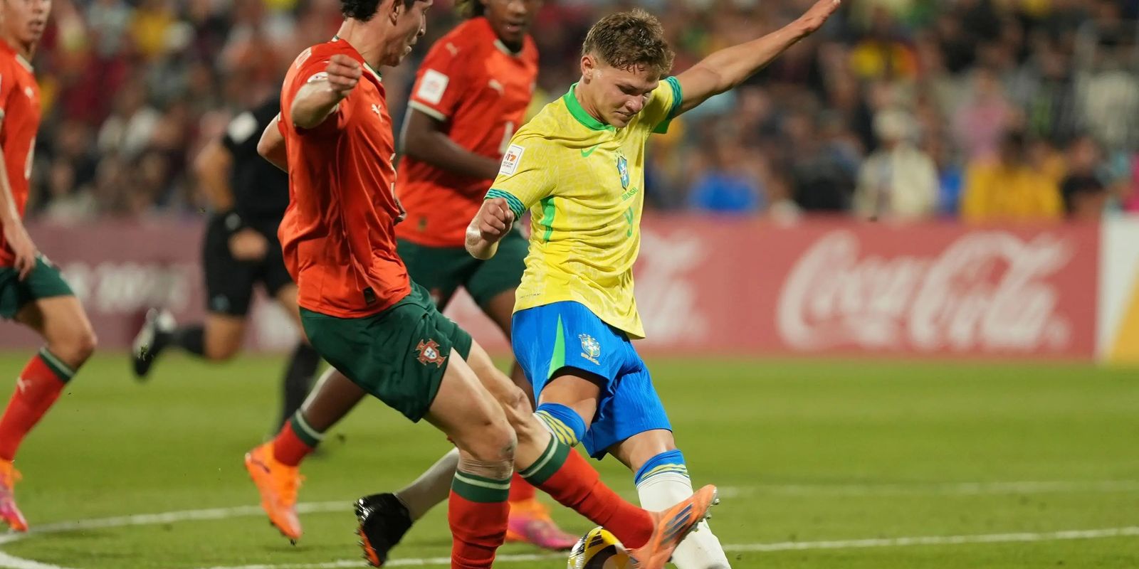 Brasil é eliminado do Mundial Sub-17 após derrota para Portugal