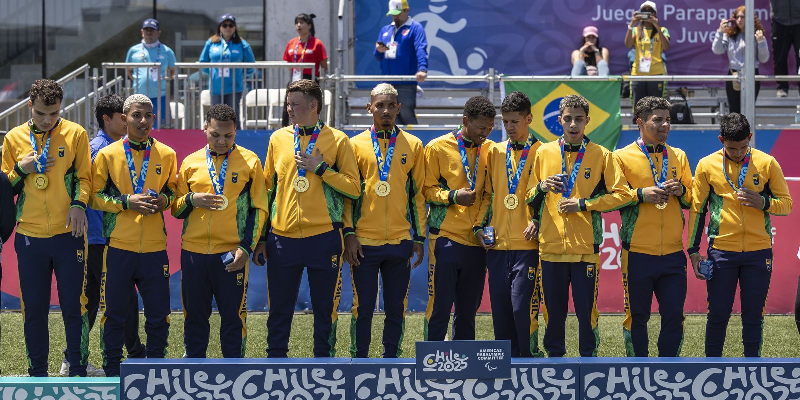 Brasil conquista liderança no quadro de medalhas ao finalizar o Parapan de Jovens
