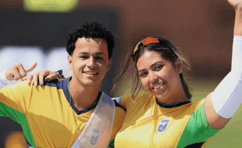 Tiro com arco brasileiro conquista primeira medalha em Parapan de Jovens