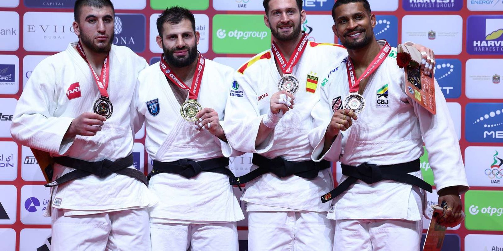 Judô: Leonardo Gonçalves conquista medalha de bronze no Grand Slam de Abu Dhabi