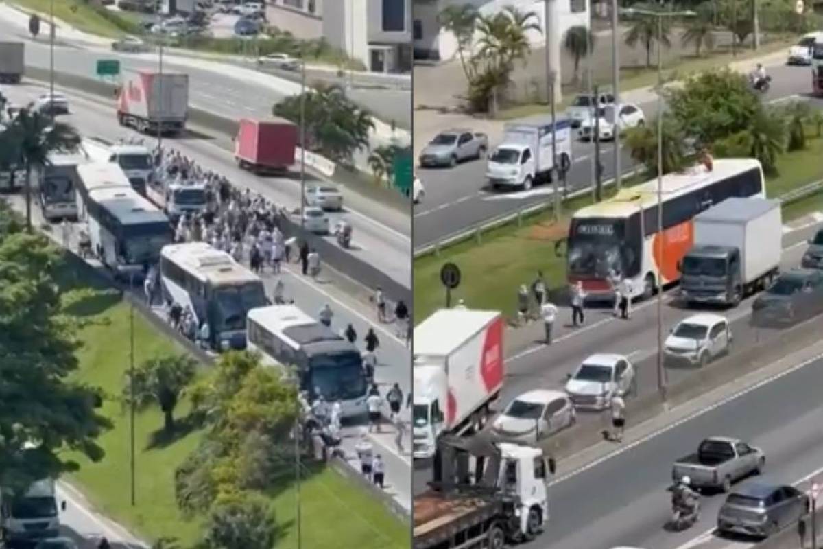 Torcedores do Santos atacam ônibus do Internacional durante viagem na BR-101 – 04/12/2025 – Esporte