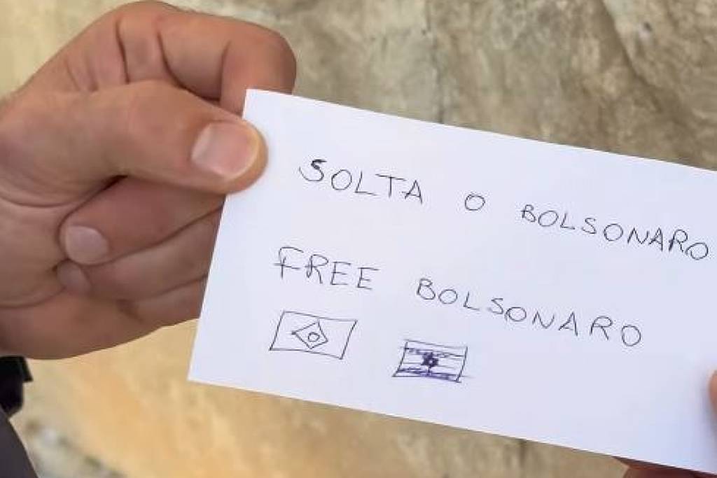 Eduardo Bolsonaro Solicita Liberdade de Ação em Protesto no Muro das Lamentações – 05/12/2025 – Poder