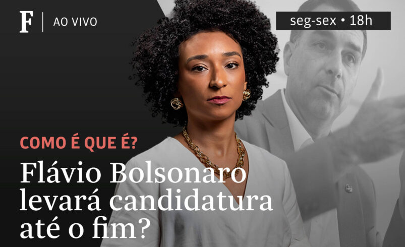 “Flávio Bolsonaro Confirma Intenção de Manter Candidatura até o Fim da Eleição de 2026” – 10/12/2025 – TV Folha