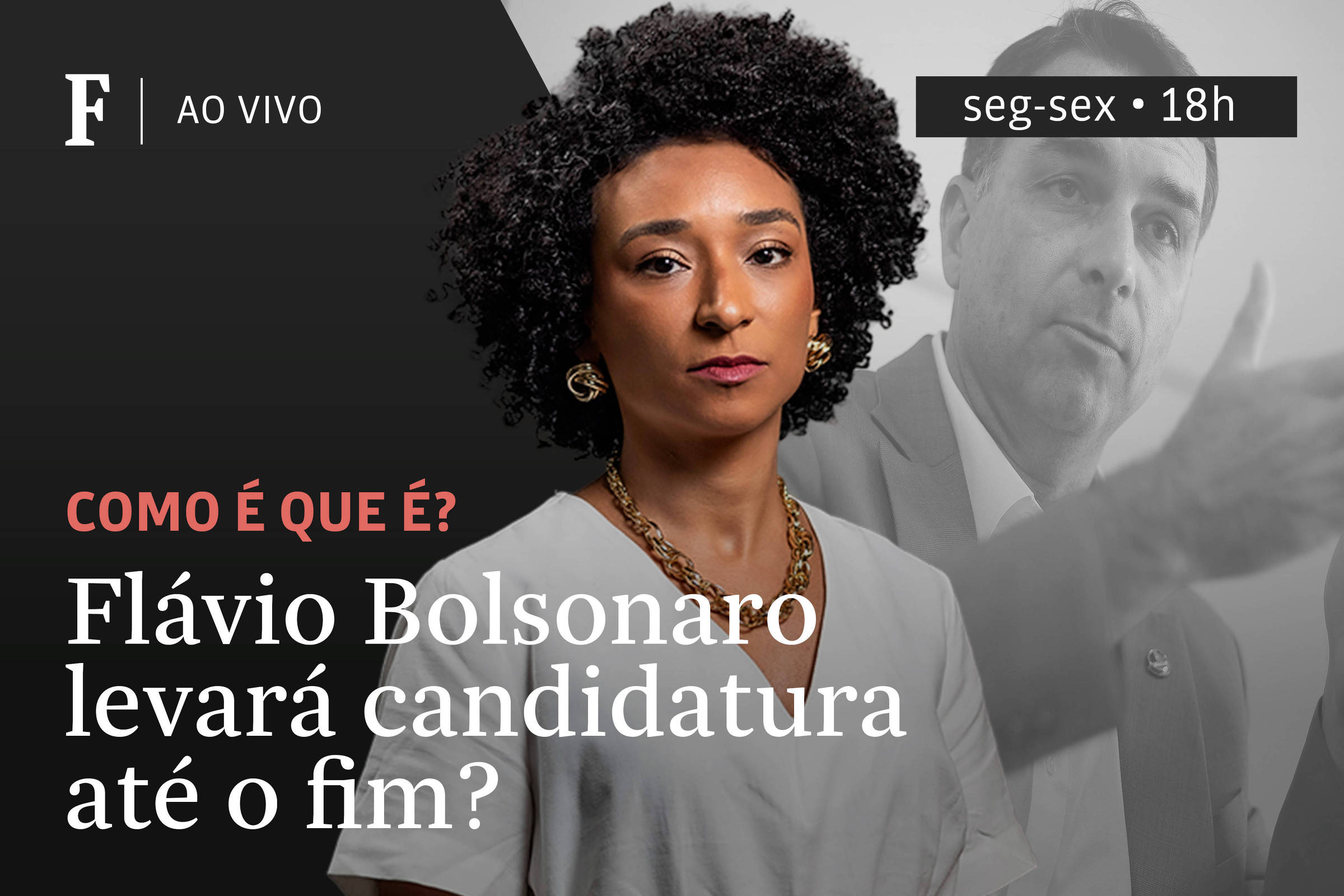 “Flávio Bolsonaro Confirma Intenção de Manter Candidatura até o Fim da Eleição de 2026” – 10/12/2025 – TV Folha