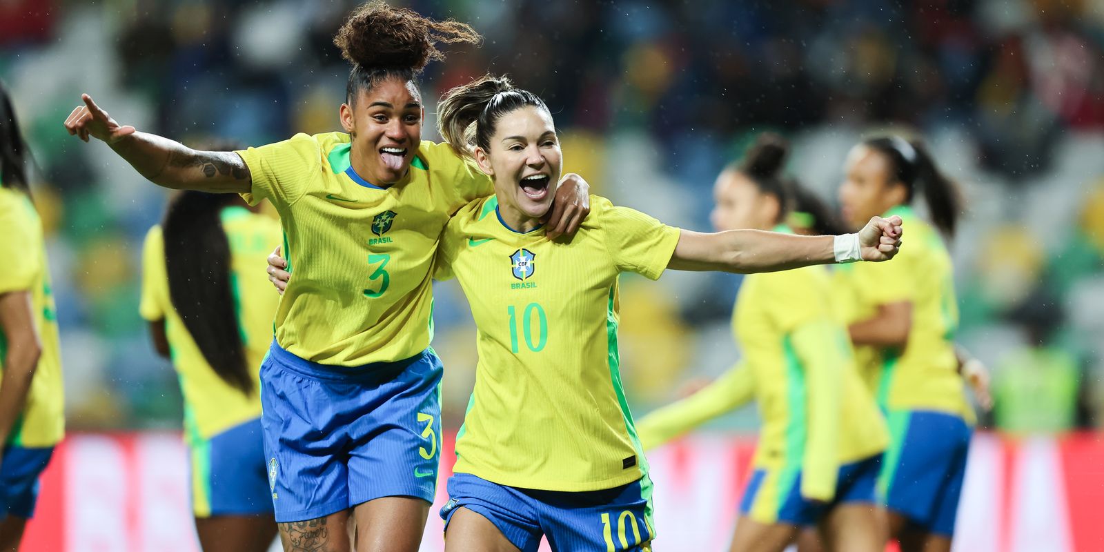 Seleção Feminina de Futebol Encera 2025 com Goleada de 5 a 0 sobre Portugal