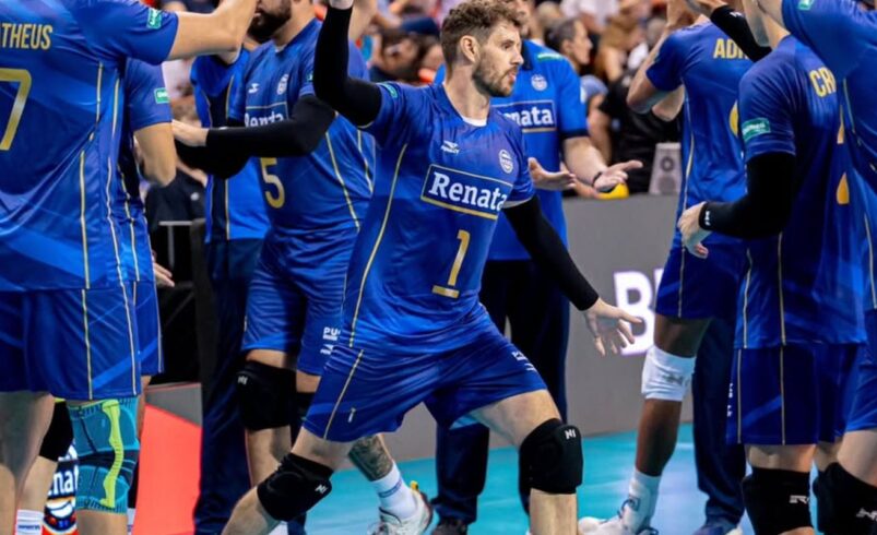 Campinas enfrenta o Perugia, da Itália, na semifinal do Mundial de Clubes de Vôlei