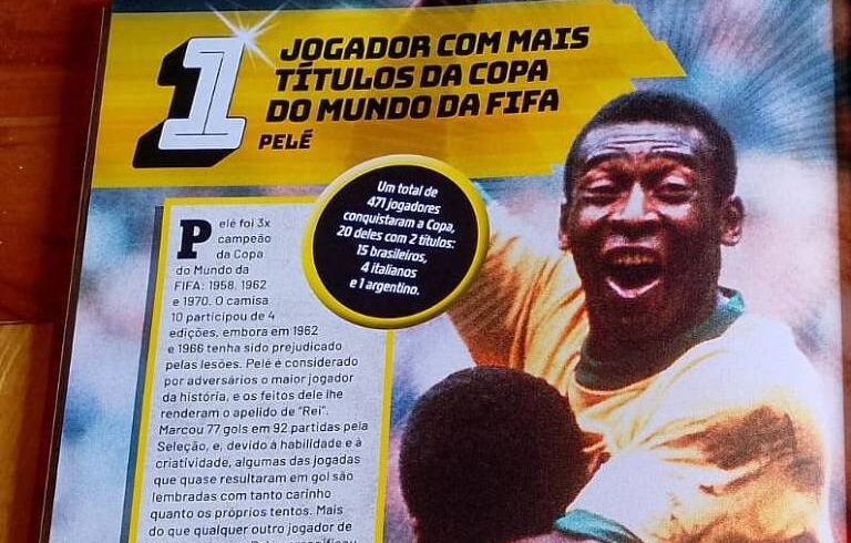 Pelé é reconhecido como o maior atleta de futebol em novo recorde do ‘Guinness’ – 08/01/2026 – O Mundo É uma Bola