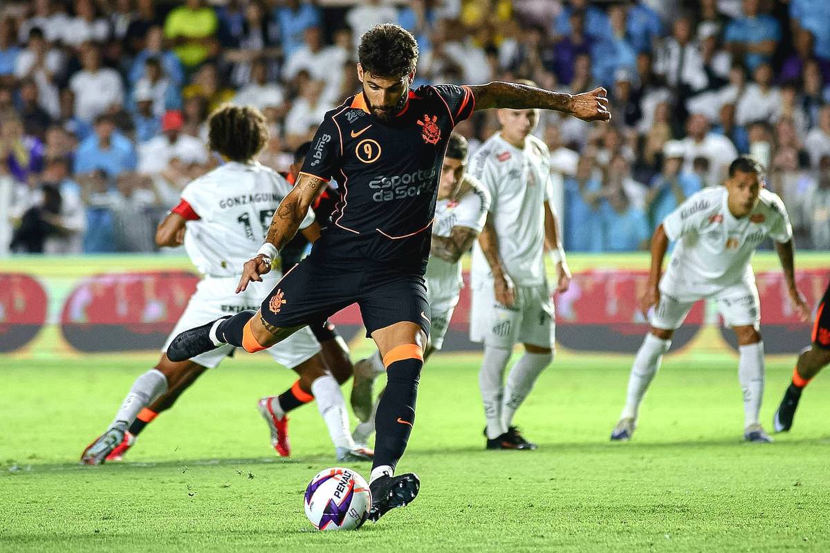 Gabigol marca e garante empate do Santos contra o Corinthians em jogo de 22/01/2026