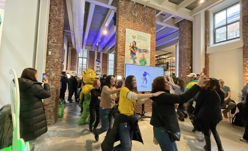 Brasil se destaca na Itália com vaias e pão de queijo – 14/02/2026 – Esporte