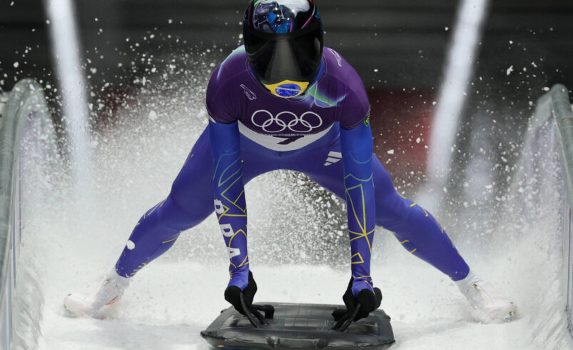 Nicole Silveira termina entre as 11 melhores no skeleton em Milão-Cortina 2026