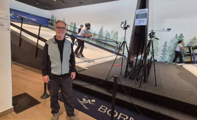 Escola Oferece Experiência de Esqui Indoor – 15/04/2026 – É Logo Ali