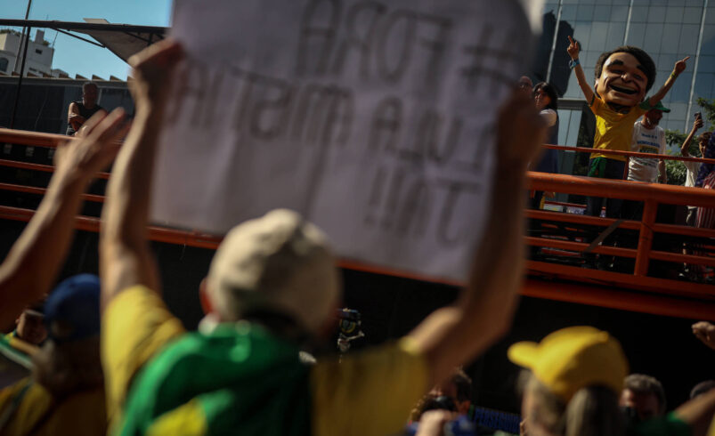 Grupo de Direita Realiza Ocupação na Avenida Paulista para Impedir Mobilização da Esquerda – 01/05/2026