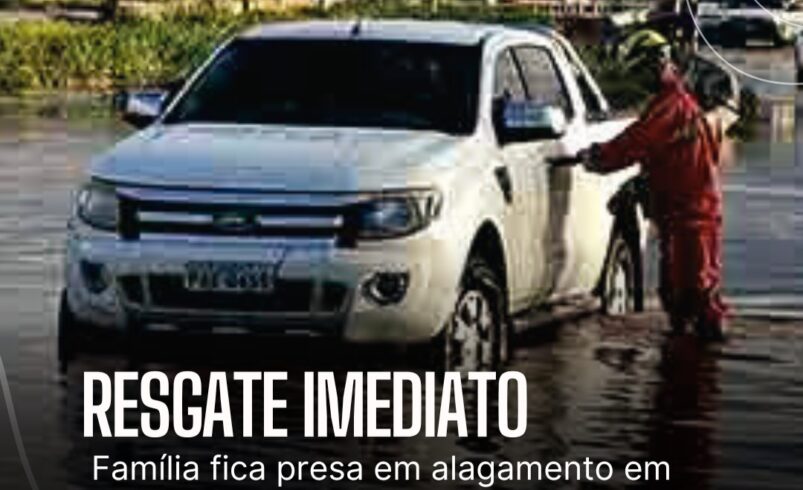 Chuvas Torrenciais Transformam Trecho Viário de Valparaíso de Goiás em um Caos Intransitável