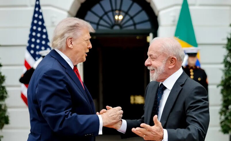 Lula critica ‘lambe-botas’ após reunião com Trump