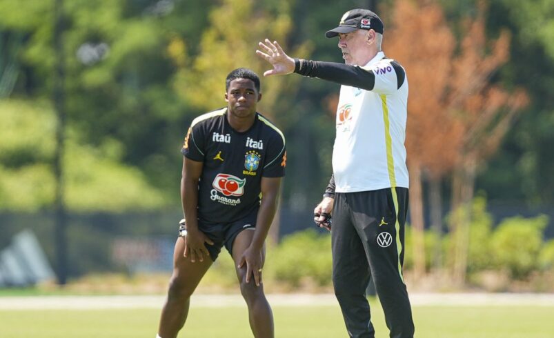 Ancelotti fala sobre alterações na equipe para o jogo contra o Haiti e evita comentar sobre Endrick