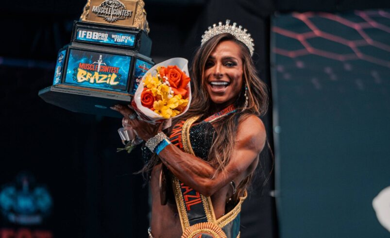 Camila Rodrigues conquista o título no Musclecontest Brazil na categoria Wellness em 20 de julho de 2026