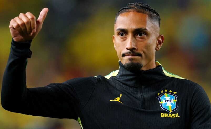 Raphinha se destaca em treinamento e se aproxima do retorno à Copa do Mundo
