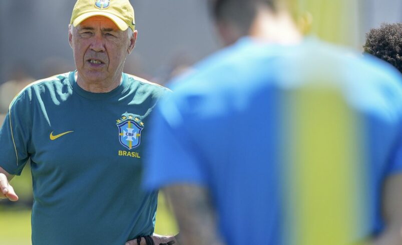 Ancelotti indica Martinelli como substituto de Paquetá na partida contra a Noruega
