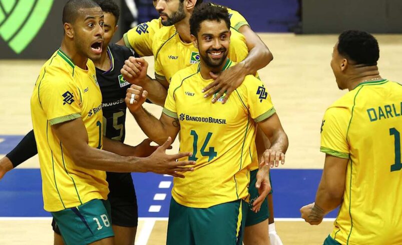 Brasil divulga convocados para a terceira semana da Liga das Nações de Vôlei
