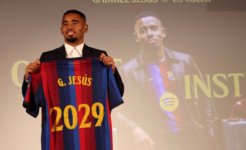 Barcelona anuncia a contratação do atacante brasileiro Gabriel Jesus – 01/09/2026 – Esporte